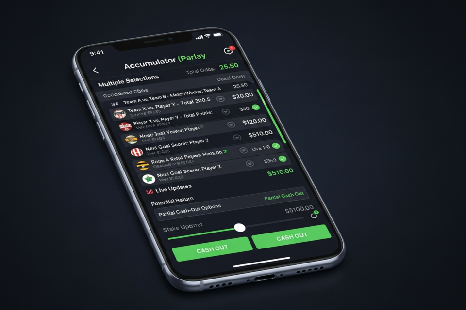 Partial Cash-Out on Accumulator Bets in Ghana